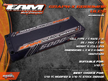 Load image into Gallery viewer, Team EAM 6000mah 140C ULCG Graph-X Formula Battery