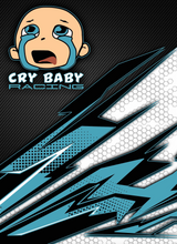 Load image into Gallery viewer, B1107 - Cry Baby Racing Pit Board Graphic