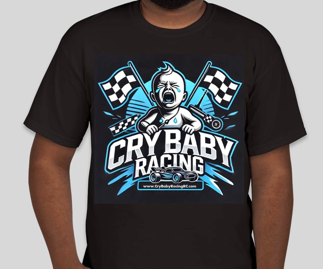 B1112 - (NEW) Cry Baby Racing Advanced Logo T-Shirt