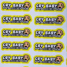 Load image into Gallery viewer, B1106 - Cry Baby Racing Sticker Sheet

